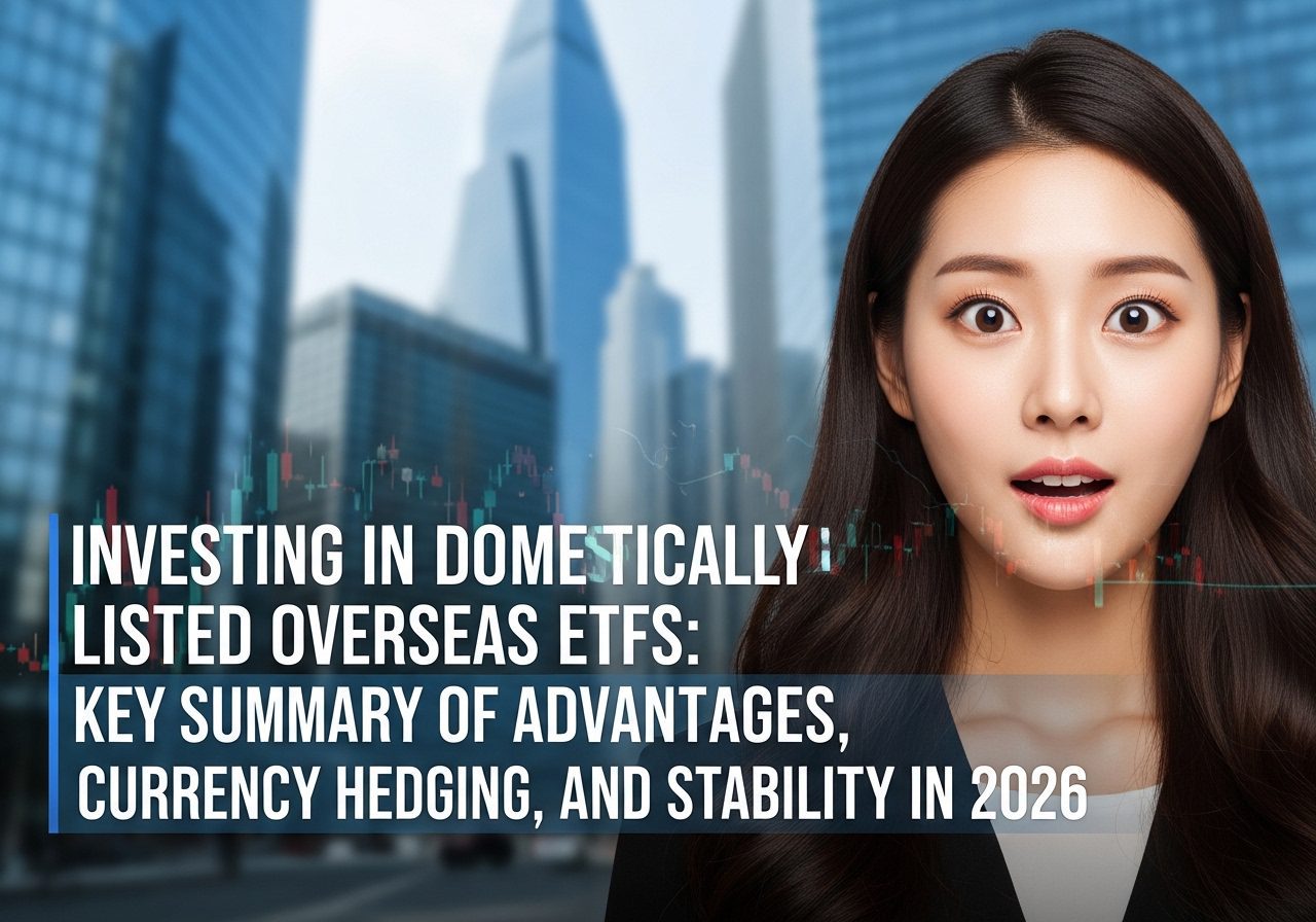 국내 상장 해외 ETF 투자 2026 장점·환헤지·안정성 핵심 정리3