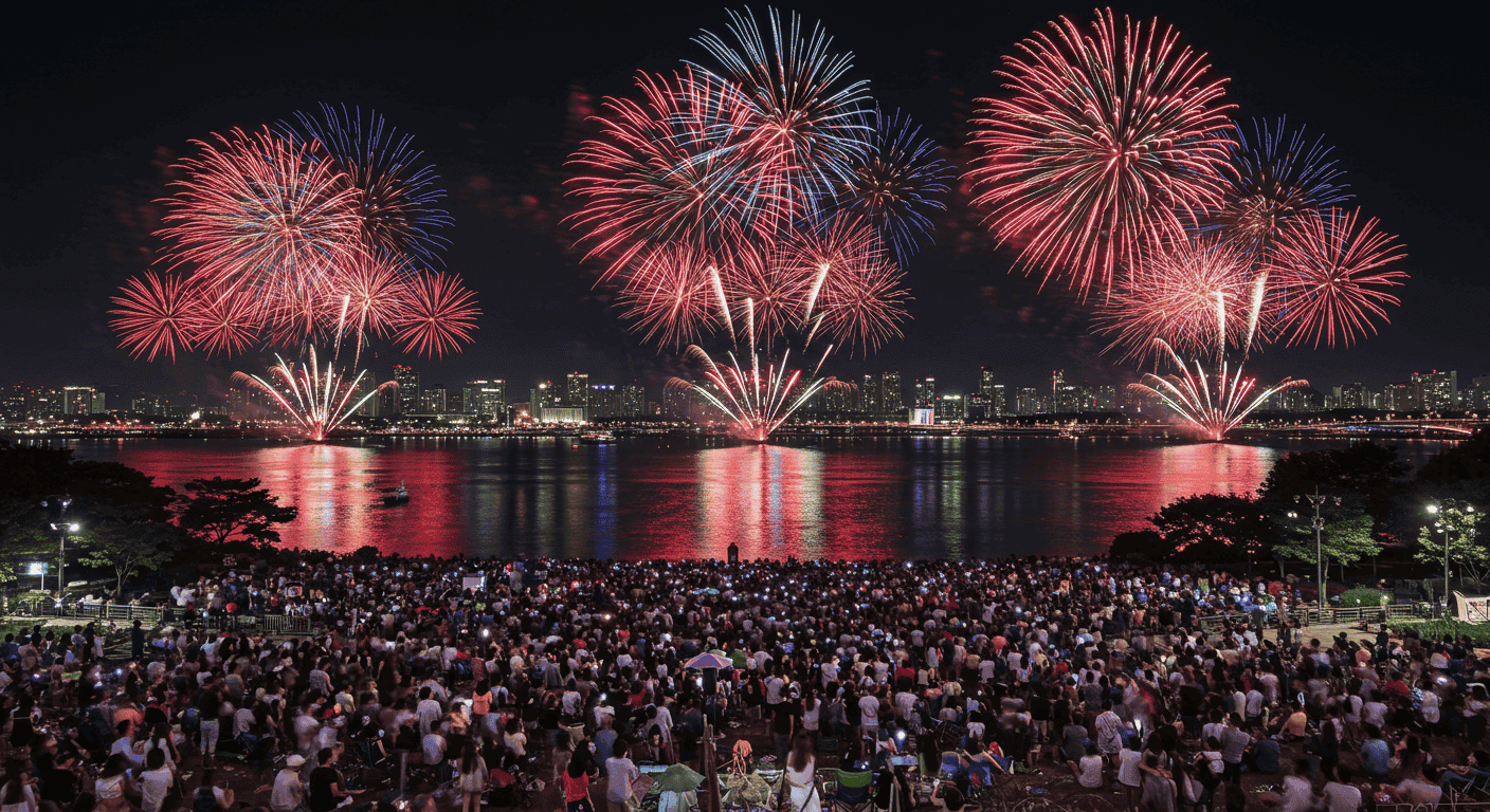 2025 서울 여의도 불꽃축제 명당 위치 좌표 4 여의도 불꽃축제4