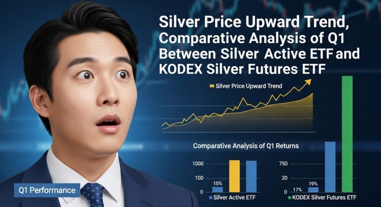 1Q 은액티브 ETF와 KODEX 은선물 ETF 수익률 비교 분석