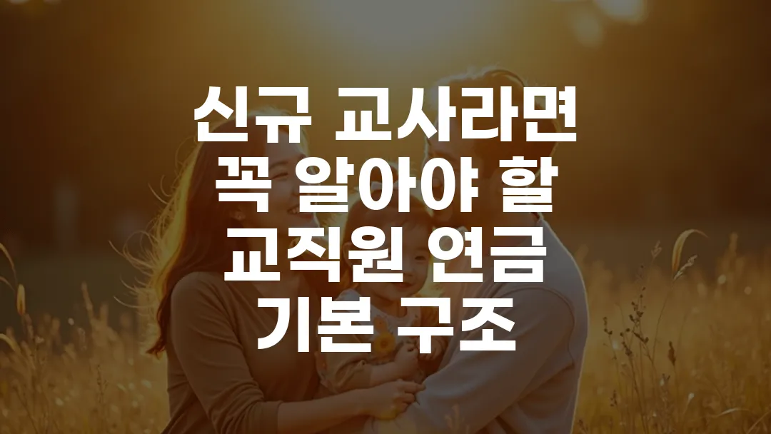 교직원 연금 교직원 연금