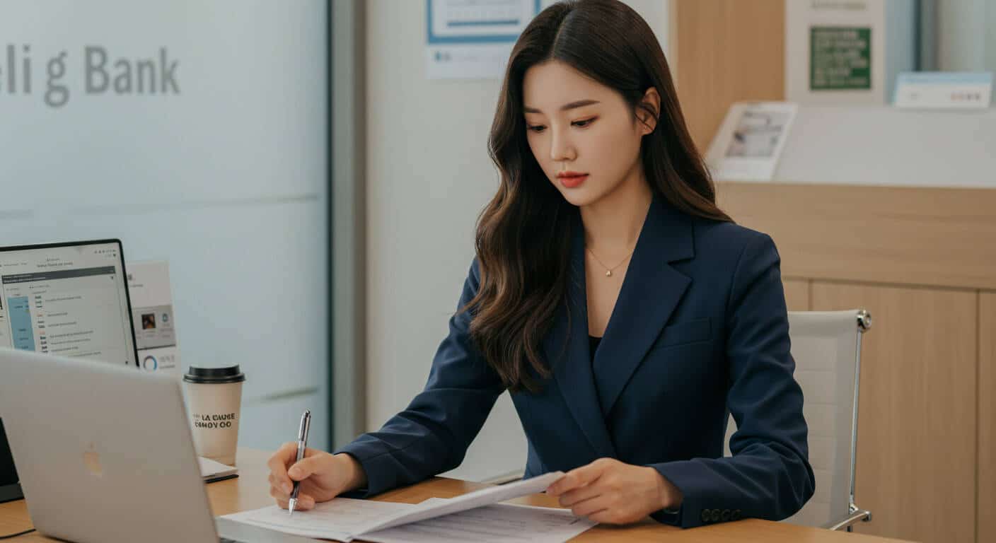 대출 신청후 승인되서 은행에서 좋아하는 한국인 여성6 대출 신청후 승인되서 은행에서 좋아하는 한국인 여성6