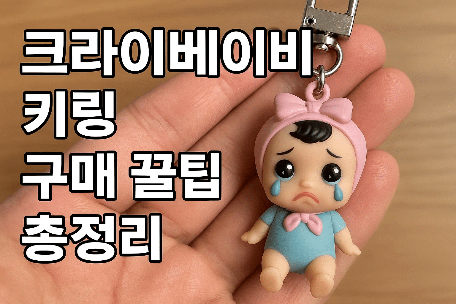 크라이베이비 키링 구매 팁