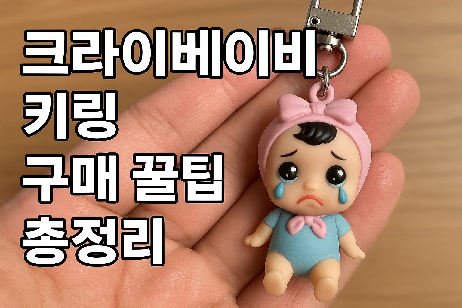 크라이베이비 키링 구매 팁