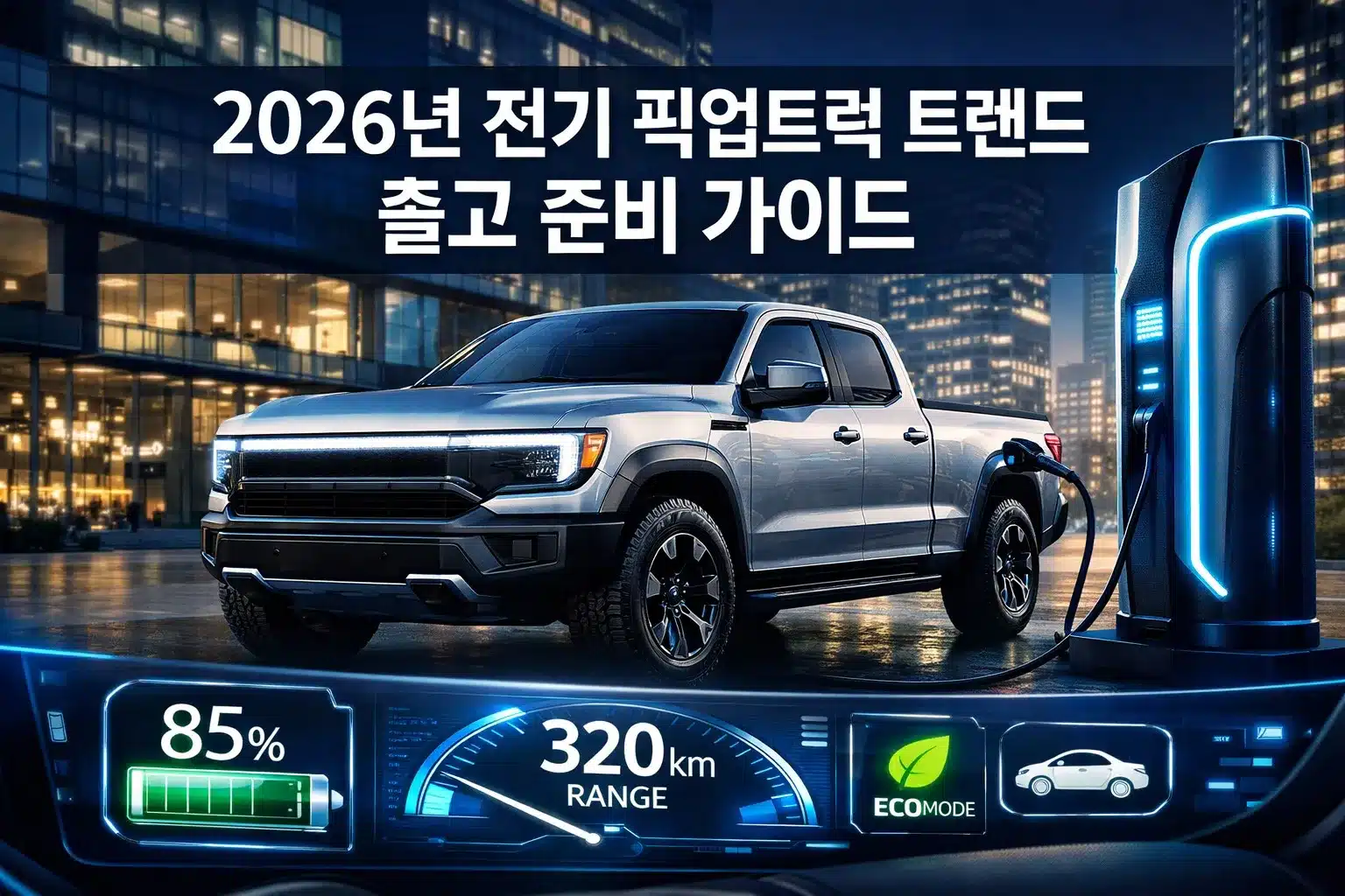 2026년 전기 픽업트럭 트렌드 출고 준비 가이드