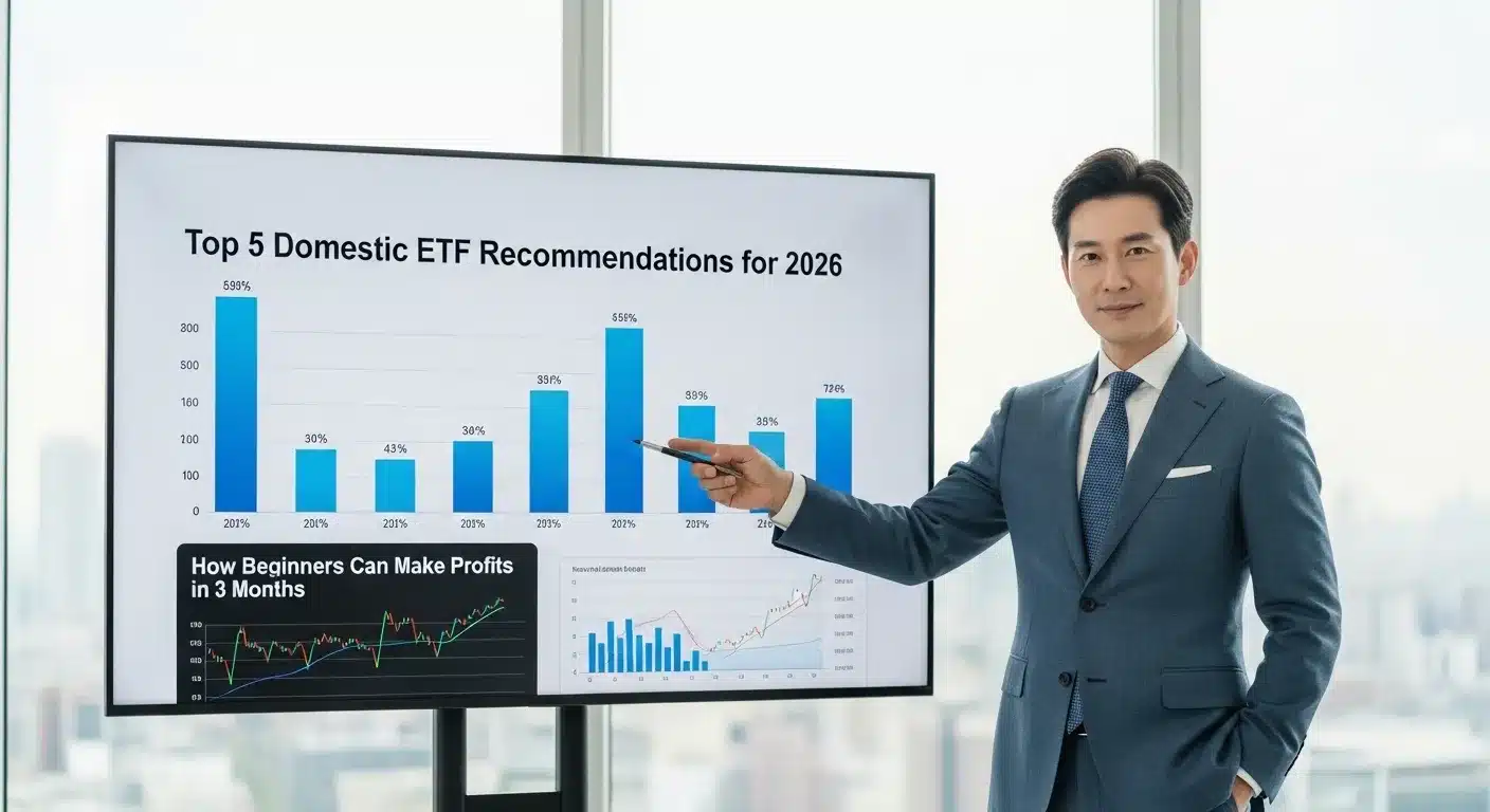 2026 국내 ETF 추천 TOP5 초보자도 3개월 만에 수익 내는 법