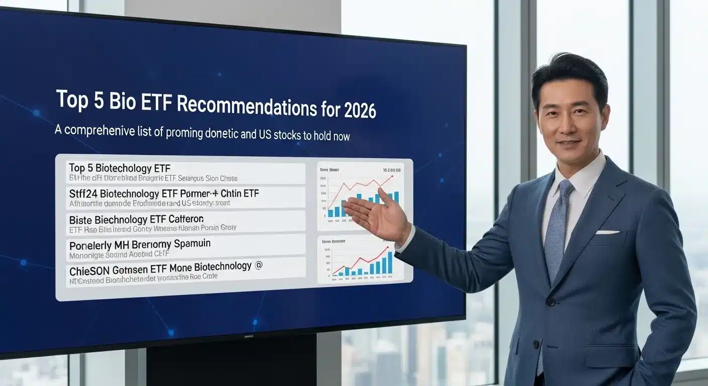 2026 바이오 ETF 추천 TOP5 담아야 할 국내·미국 유망 종목 총정리