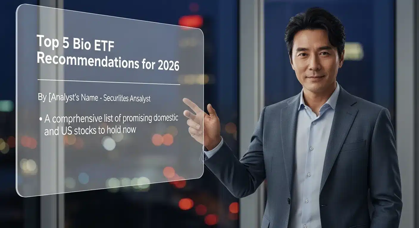 2026 바이오 ETF 추천 TOP5 담아야 할 국내·미국 유망 종목 총정리2