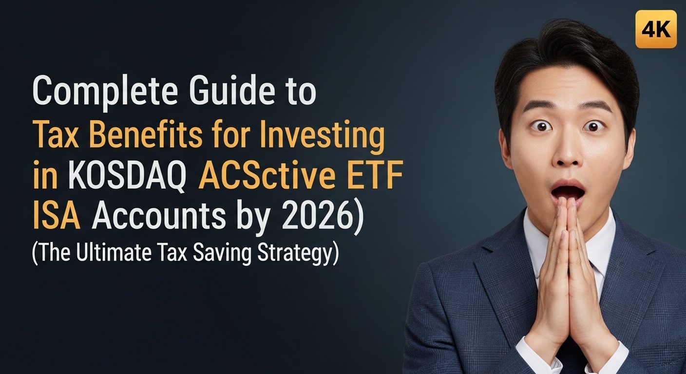 2026 코스닥 액티브 ETF ISA 계좌 투자 시 세제 혜택 완벽 정리 (절세 끝판왕)
