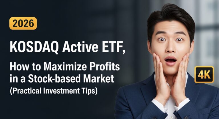 2026 코스닥 액티브 ETF 종목장세 수익 극대화법 (투자 실전 팁)