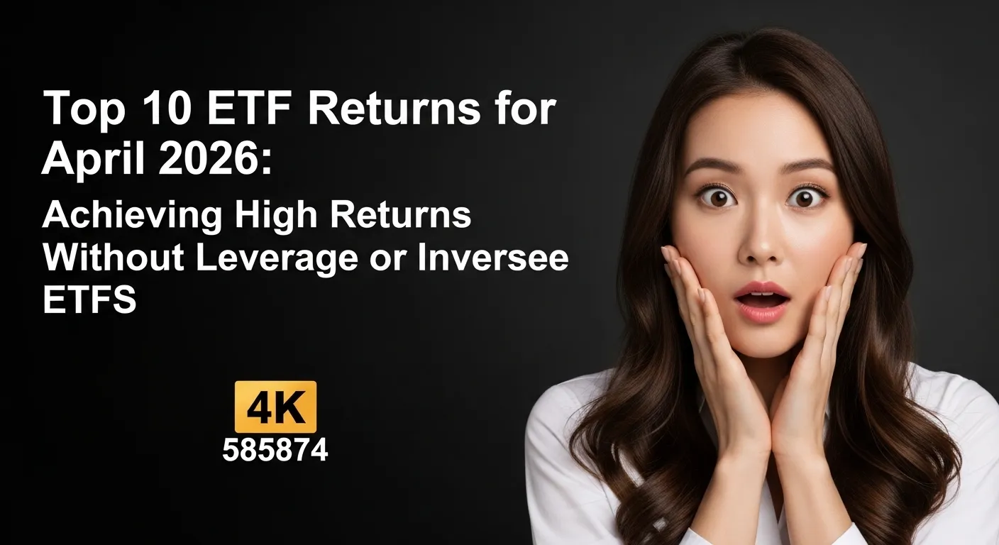2026년 4월 ETF 수익률 TOP 10 레버리지 인버스 없이 고수익 달성