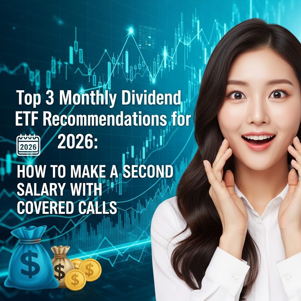 2026년 월배당 ETF 추천 BEST 3 커버드콜로 제2의 월급 만드는 법