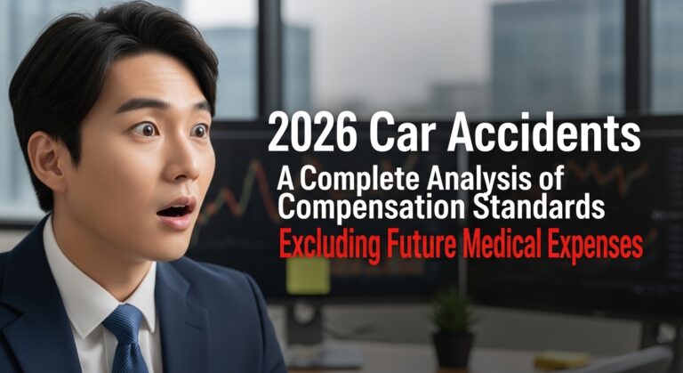 2026년 자동차사고 향후치료비 제외 보상금 기준 완벽 분석