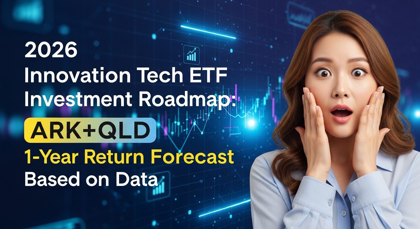 2026년 혁신테크 ETF 투자 로드맵 ARKK+QLD 데이터로 보는 1년 수익 전망