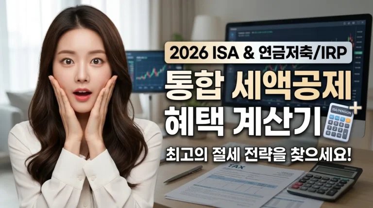 2026년형 ISA 연금저축 IRP