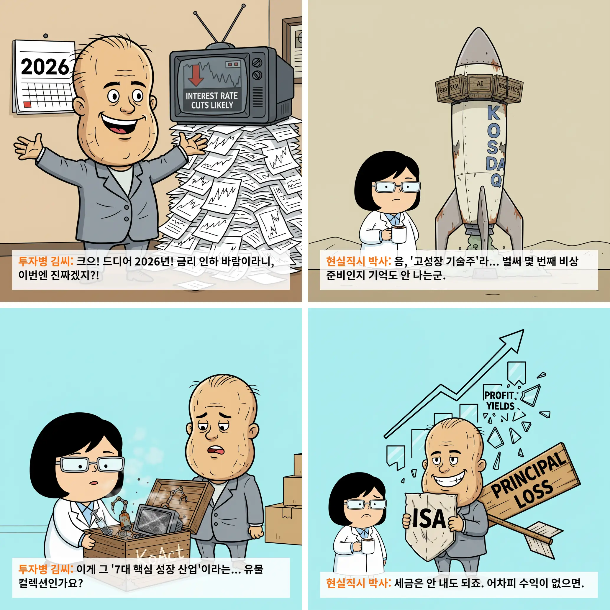 4 cut comic grid