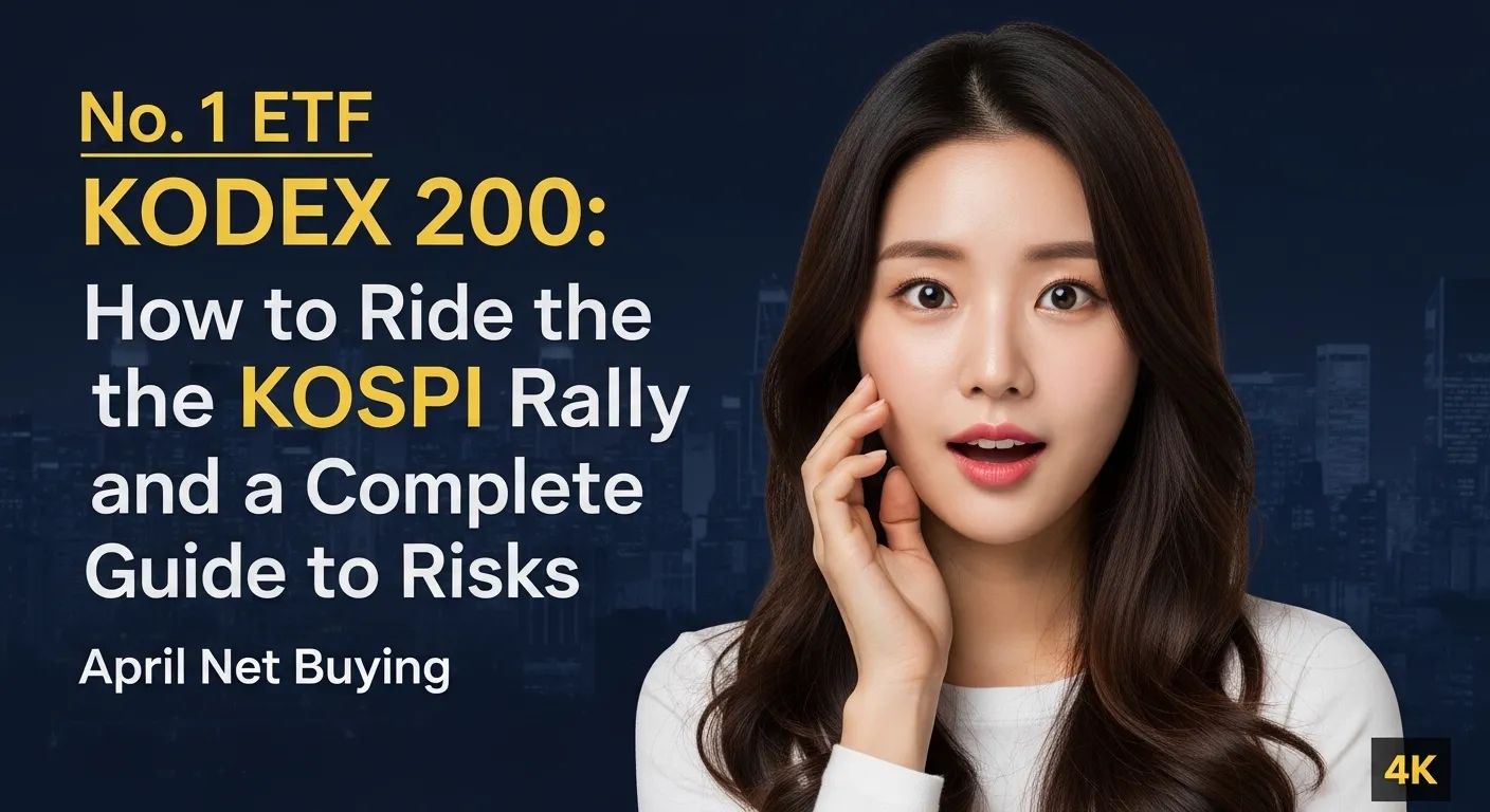 4월 ETF 순매수 1위 KODEX 200 코스피 랠리 타는 법과 리스크 완벽 정리