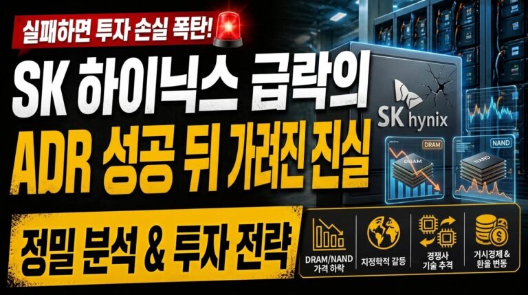 ADR 흥행에도 SK하이닉스 급락 원인, 복합적 요인 분석과 투자 전략