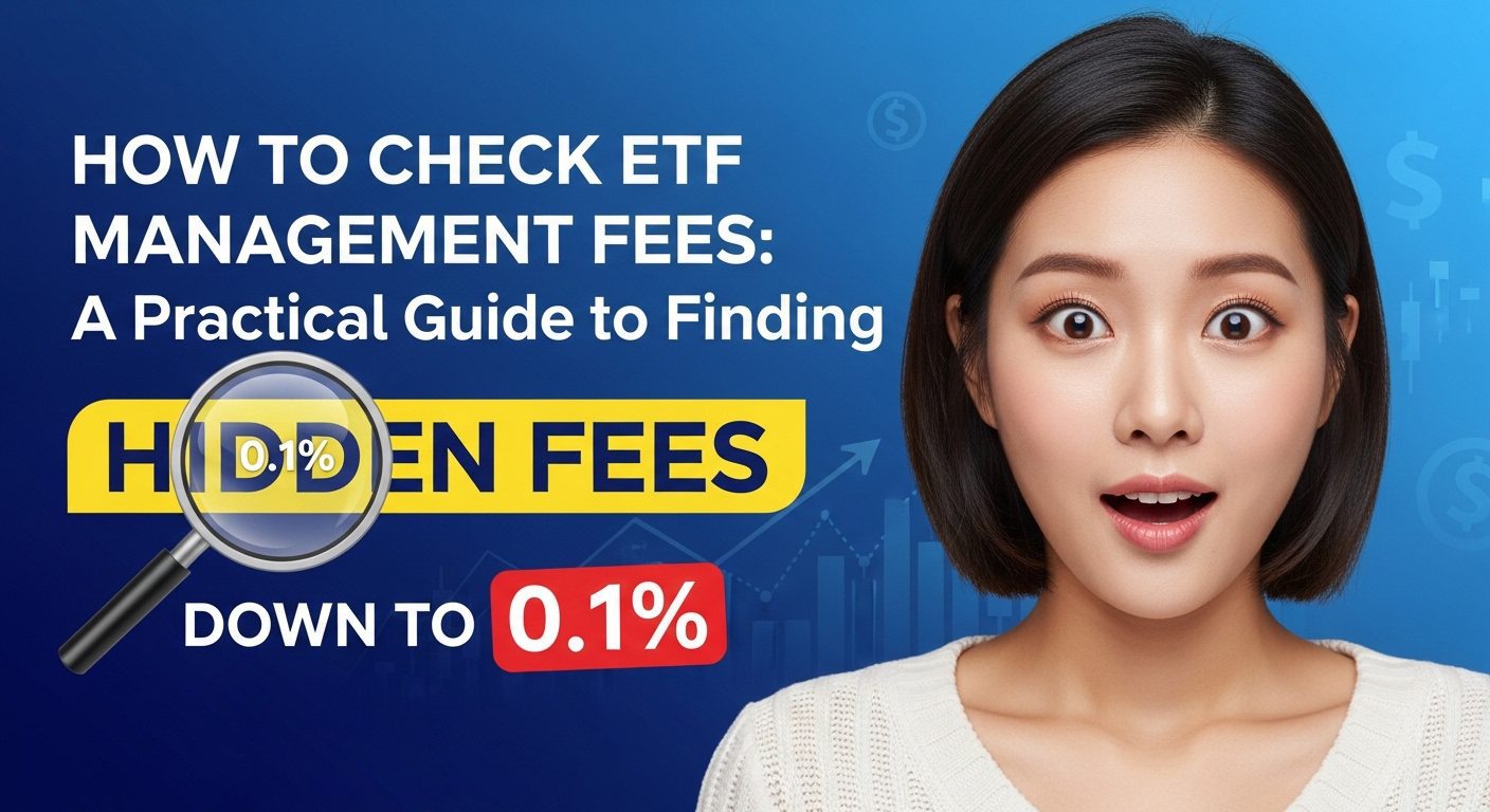 ETF 운용보수 확인방법 숨겨진 수수료 0.1%까지 찾아내는 실전 가이드