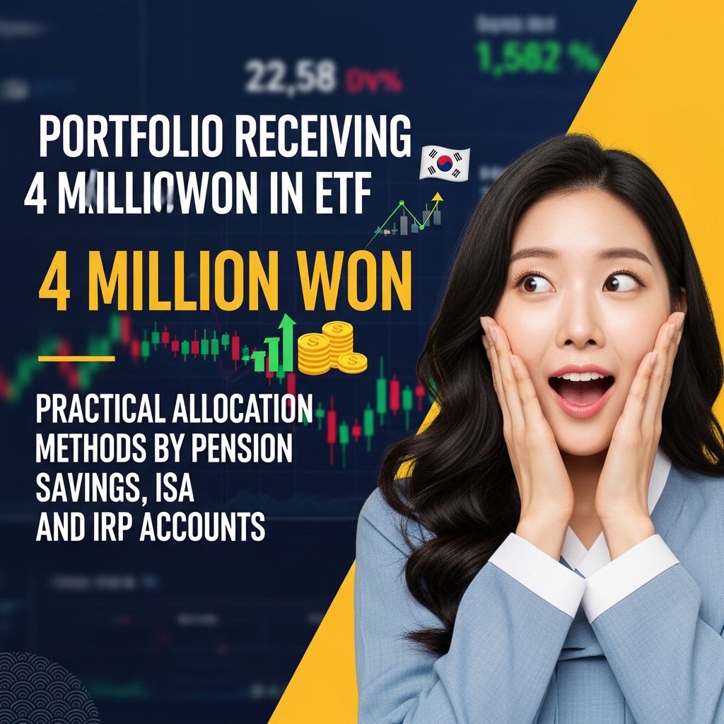 ETF 분배금 400만 원 받는 포트폴리오 연금저축·ISA·IRP 계좌별 실전 배분법