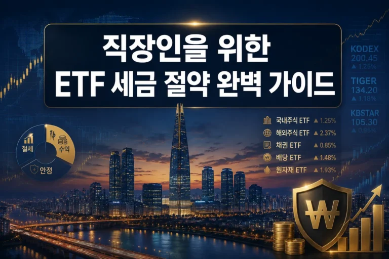 ETF 세금 절약 완벽 가이드