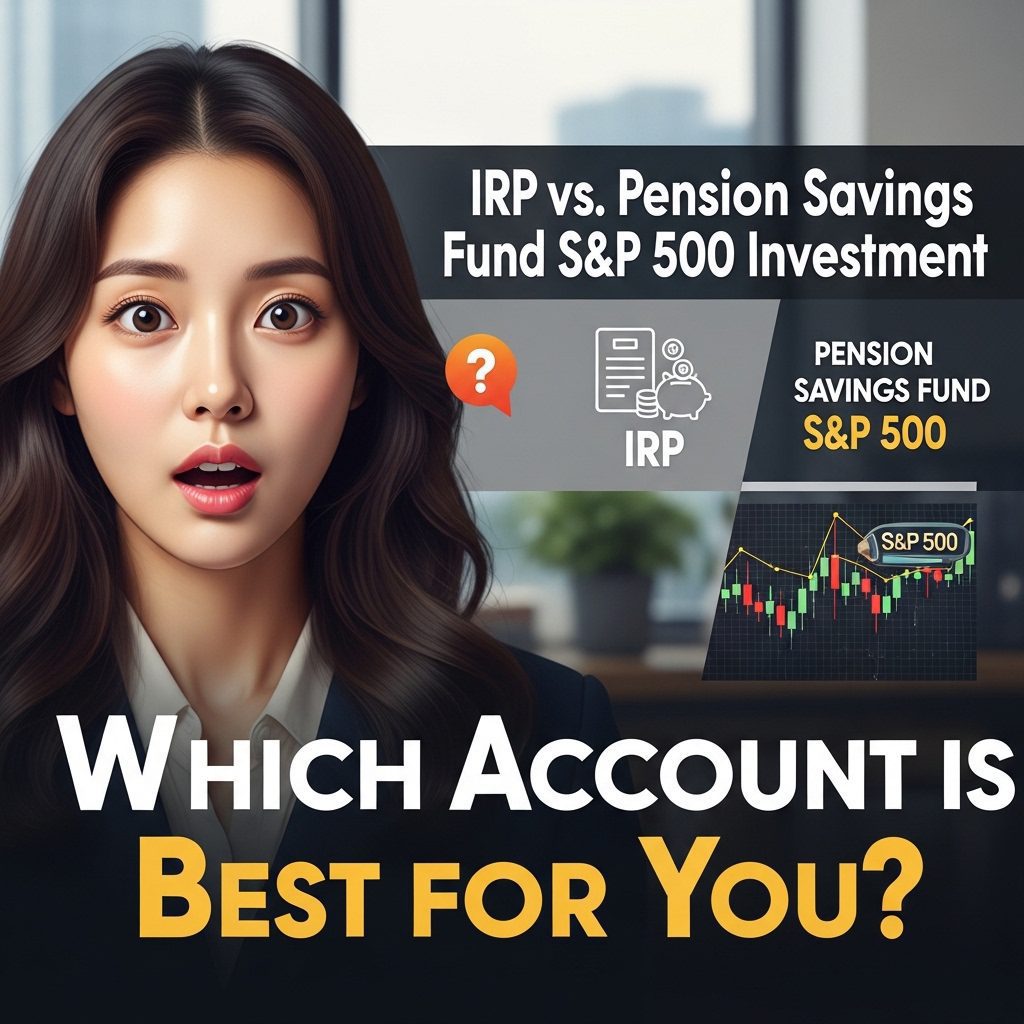 IRP vs 연금저축펀드 S&P500 투자 당신에게 유리한 최적의 계좌는