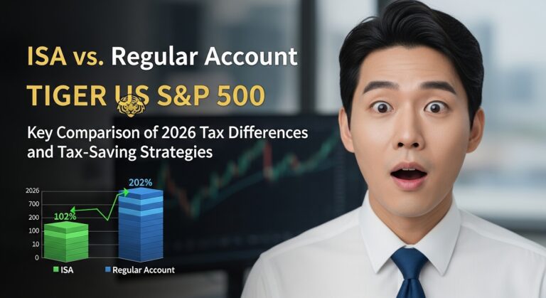 ISA vs 일반계좌 TIGER 미국S&P500 2026 세금 차이·절세 전략 핵심 비교