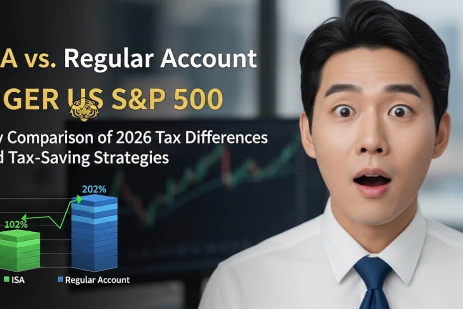 ISA vs 일반계좌 TIGER 미국S&P500 2026 세금 차이·절세 전략 핵심 비교