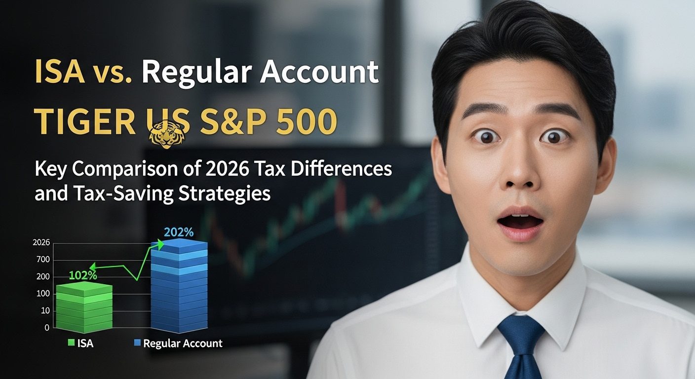 2026 TIGER 미국S&P500 절세 계좌 비교: 중개형 ISA 보유 시 실질 세후 수익률 시뮬레이션