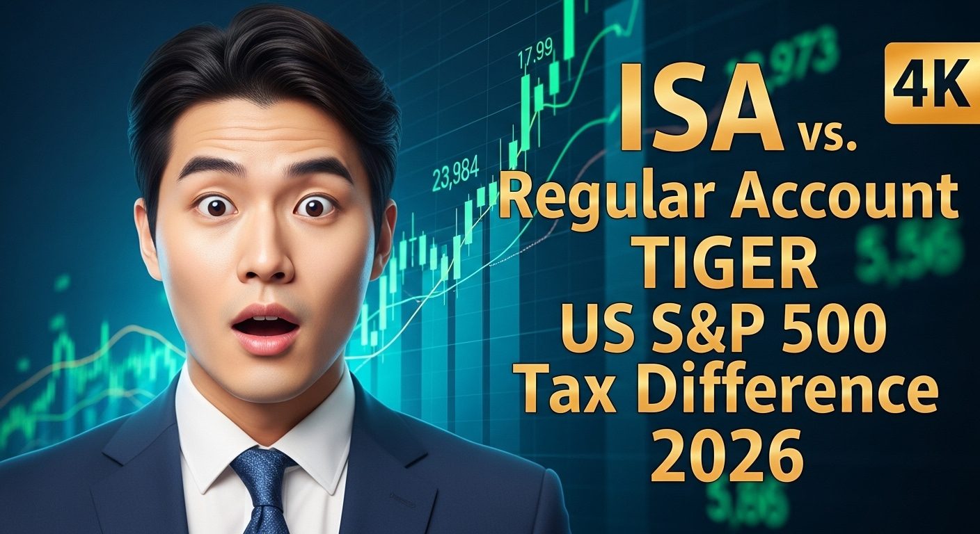 TIGER 미국S&P500 ISA와 일반계좌 세금 차이 51 TIGER 미국S&P500 ISA와 일반계좌 세금 차이