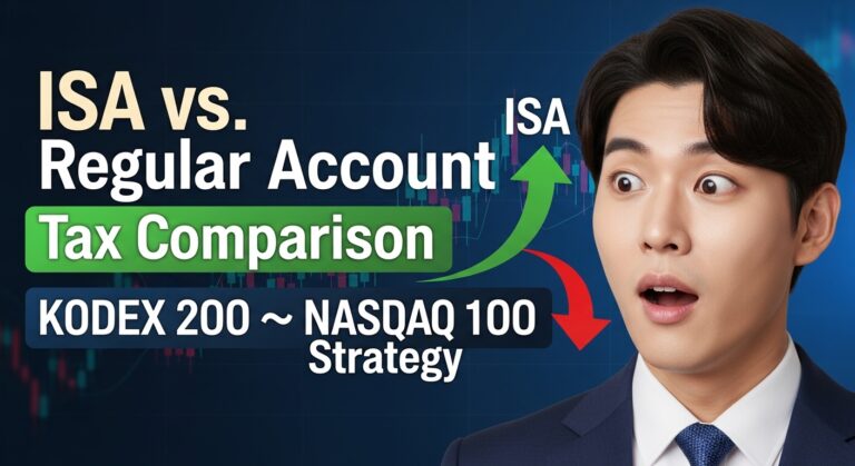 ISA vs 일반계좌 세금 비교 KODEX 200·나스닥100 전략