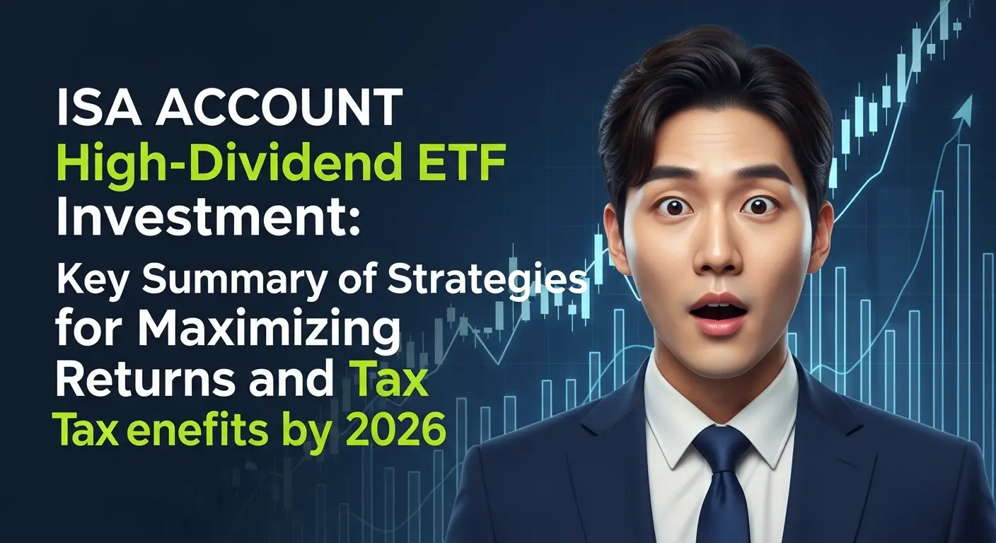 ISA 계좌 고배당 ETF 투자 2026 세금 혜택과 수익률 극대화 전략 핵심 정리