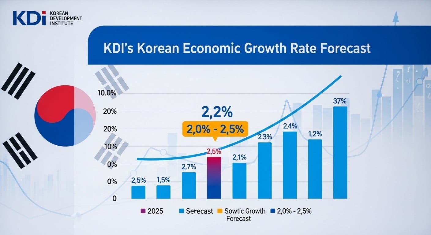 KDI 2025년 한국 경제 성장률 전망