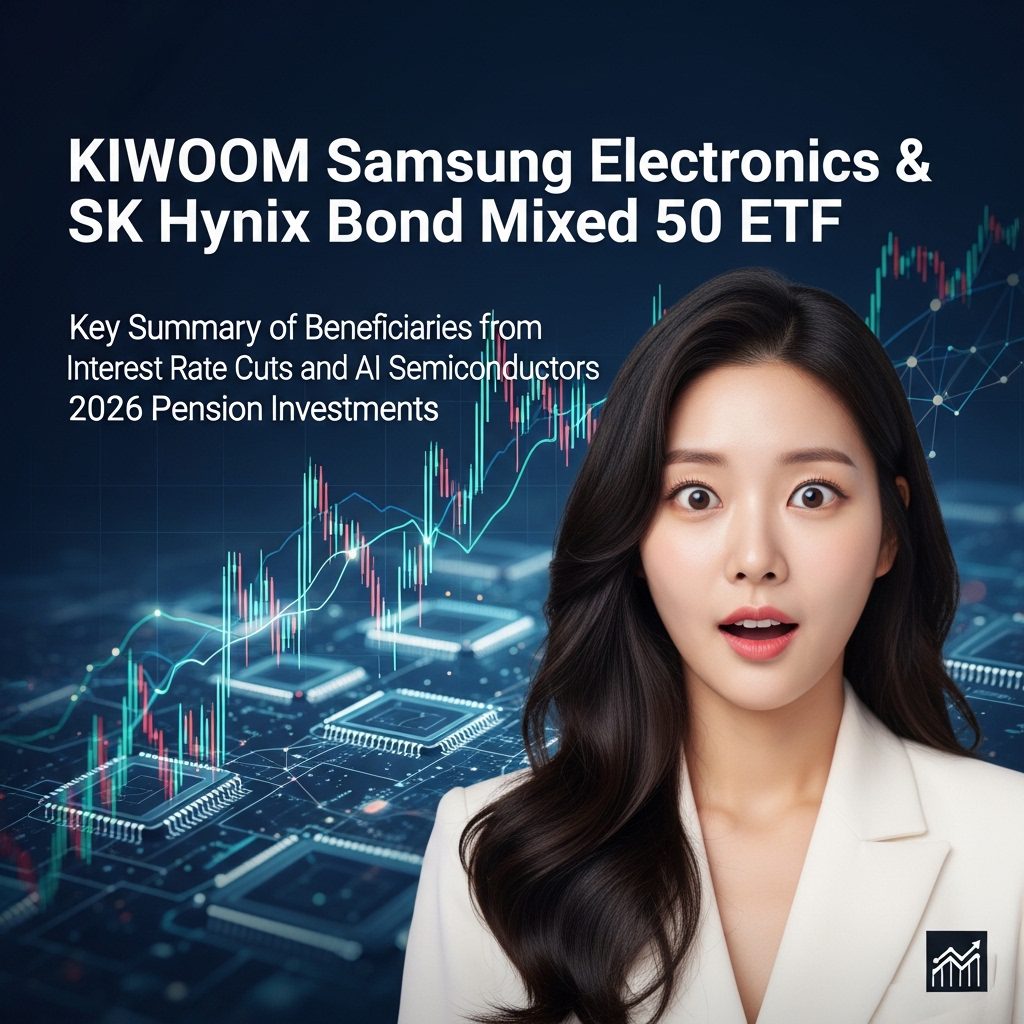 KIWOOM 삼성전자&SK하이닉스채권혼합50 ETF: 2026 연금 투자 금리인하·AI 반도체 수혜 핵심 정리
