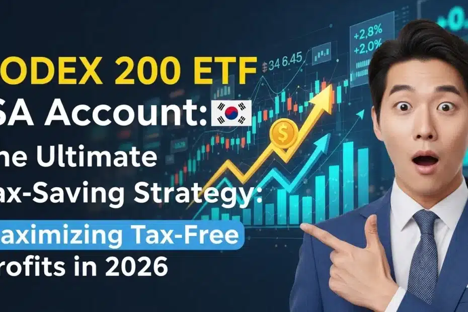 KODEX 200 ETF ISA 계좌 절세 끝판왕 2026년 비과세 수익 극대화 전략