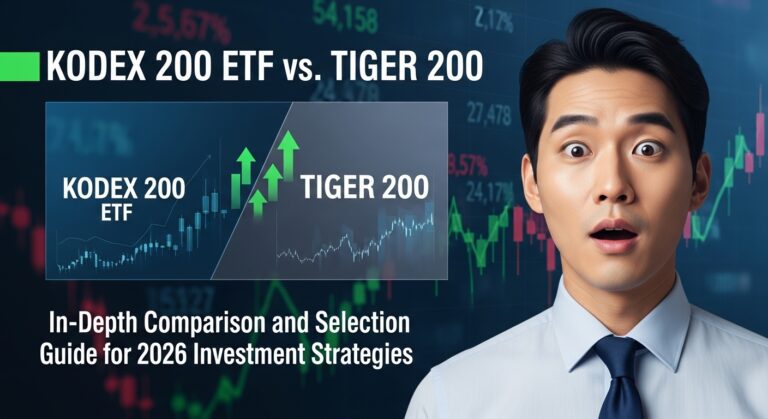 KODEX 200 ETF vs TIGER 200, 2026년 투자 전략 심층 비교 및 선택 가이드