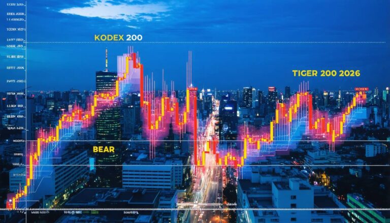 KODEX 200 ETF vs TIGER 200 ETF 2026년 추종지수별 성과·비용 완벽 비교