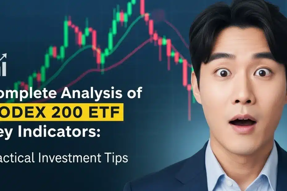KODEX 200 ETF 핵심 지표 완벽 분석 투자 실전 팁