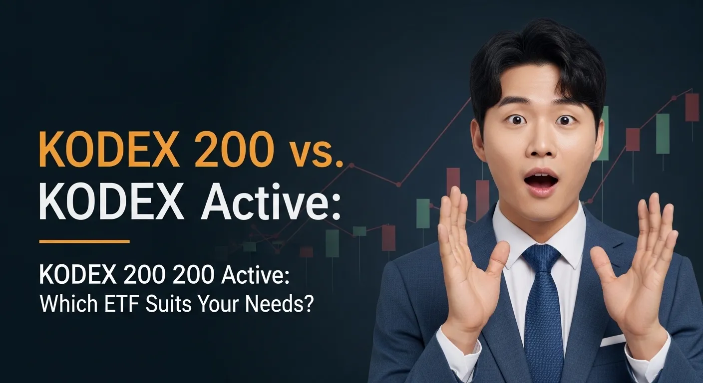 KODEX 200 vs KODEX 200 액티브, 당신의 성향에 맞는 ETF는