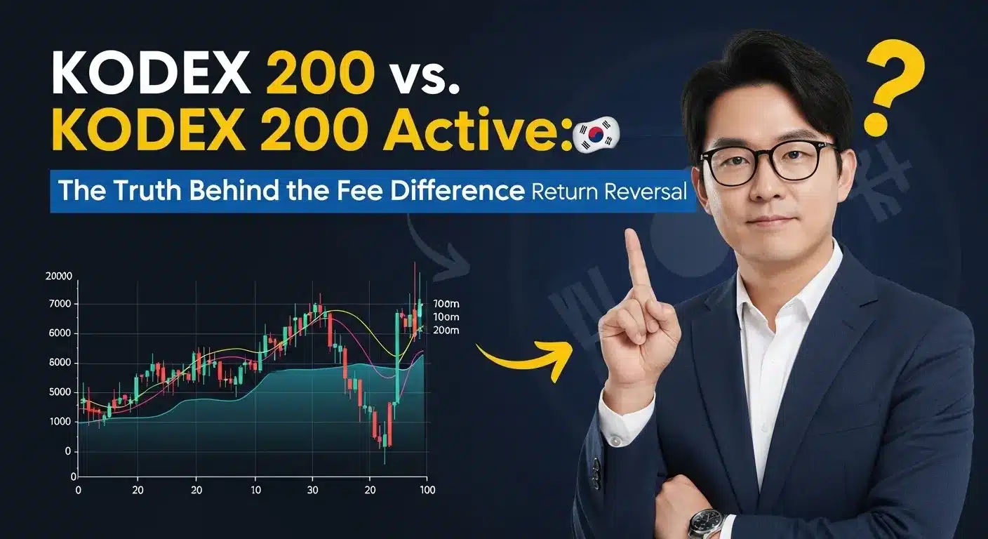 KODEX 200 vs KODEX 200 액티브 수수료 차이와 수익률 반전의 진실