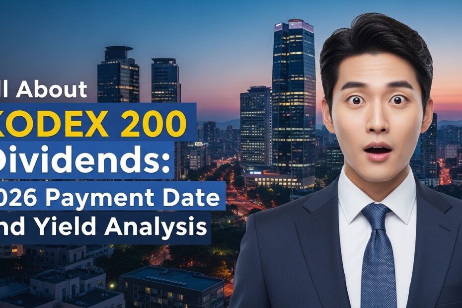 KODEX 200 배당의 모든 것 2026년 지급일 및 수익률 분석