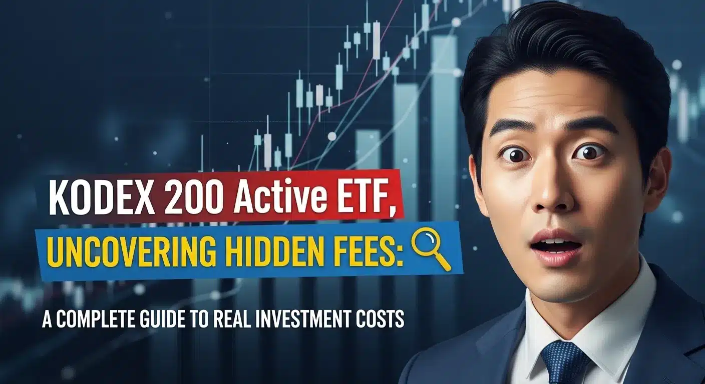 KODEX 200 액티브 ETF 숨겨진 수수료 낱낱이 파헤치기 실제 투자 비용 총정리