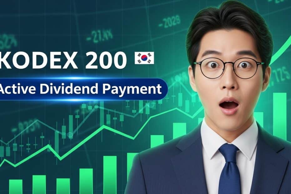 KODEX 200액티브 분배금 지급