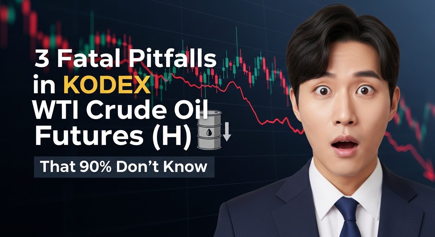 KODEX WTI원유선물(H) 90%가 모르는 치명적 함정 3가지