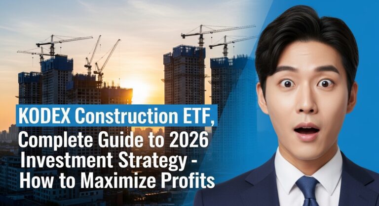 KODEX 건설 ETF 2026년 투자 전략 완벽 가이드 수익 극대화법