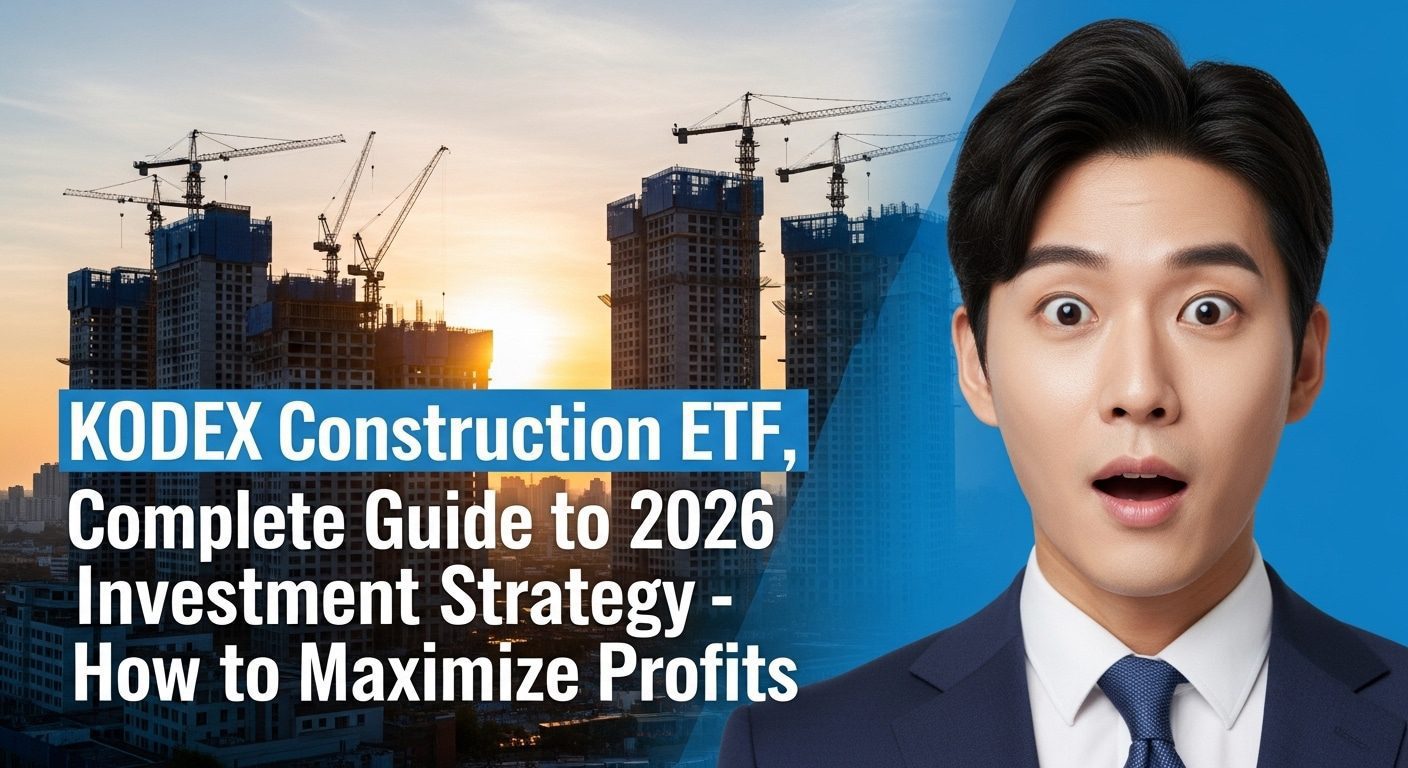 KODEX 건설 ETF 2026년 투자 전략 완벽 가이드 수익 극대화법