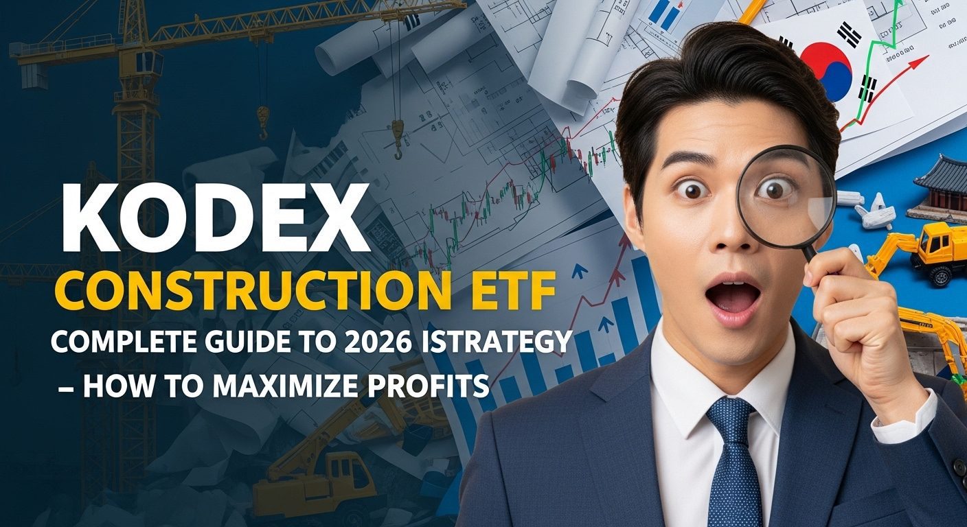 KODEX 건설 ETF 2026년 투자 전략 완벽 가이드 수익 극대화법5