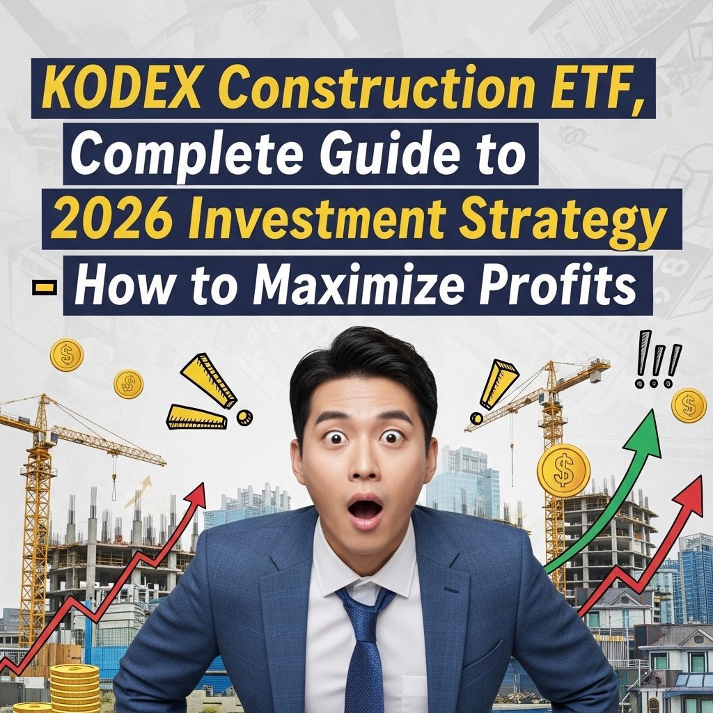 KODEX 건설 ETF 2026년 투자 전략 완벽 가이드 수익 극대화법6