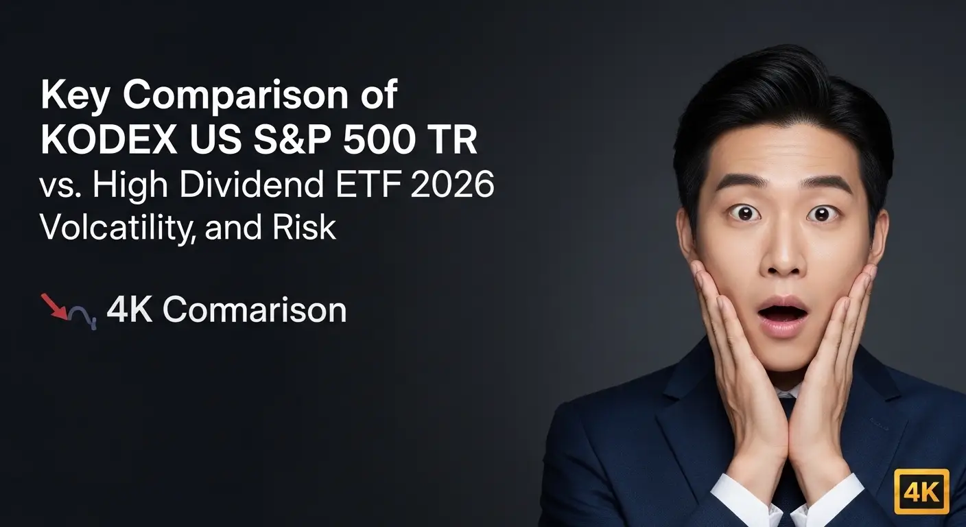 KODEX 미국S&P500TR vs 고배당 ETF 2026 수익률·배당률·변동성·리스크 핵심 비교