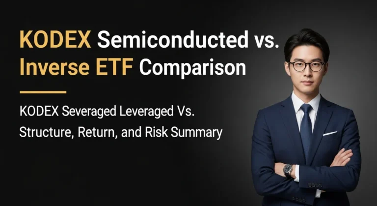 KODEX 반도체 레버리지 vs 인버스 ETF 비교｜구조·수익·리스크 정리