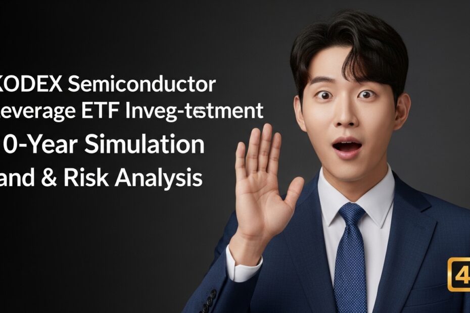 KODEX 반도체레버리지 ETF 장기투자 10년 수익률 시뮬레이션과 위험성 분석